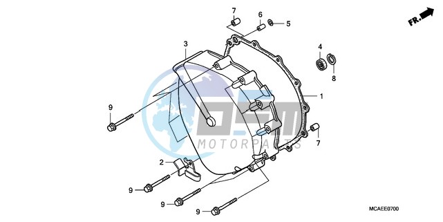 CLUTCH COVER