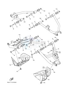 YXC700E YXC70VPHG VIKING VI EPS CAMO (B855) drawing REAR ARM