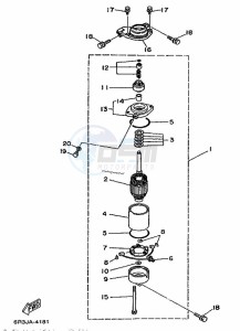 200F drawing STARTER-MOTOR