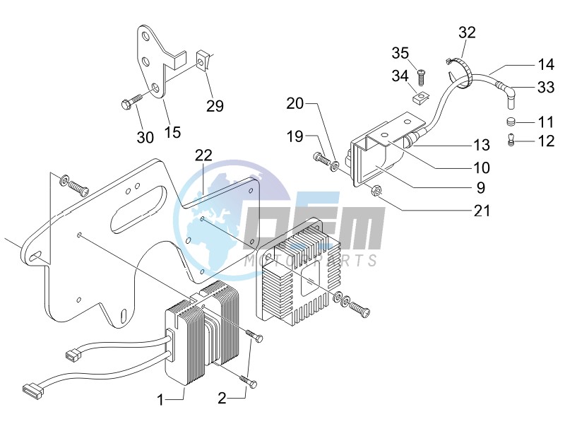 Voltage Regulators - Electronic Control Units (ecu) - H.T. Coil