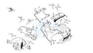 GPR REPLICA MALOSSI - 50 CC VTHGR1D1A 2T MALOSSI drawing FRONT BODY