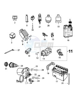 VIVA D drawing ELECTRIC PART