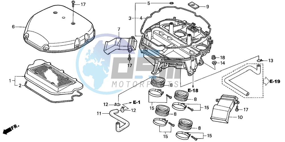 AIR CLEANER (V/W)