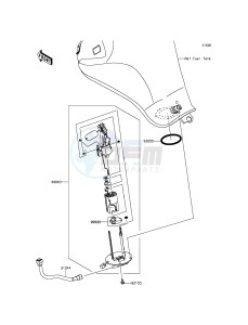 ER-6F EX650EGF XX (EU ME A(FRICA) drawing Fuel Pump