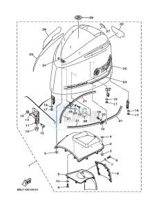 LF300TXRH drawing FAIRING-UPPER