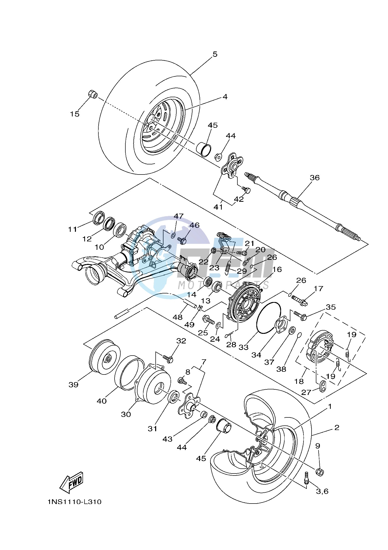 REAR WHEEL