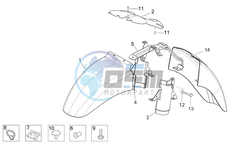 Front body - Front mudguard