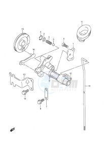 DF 8A drawing Clutch Rod Non-Remote Control