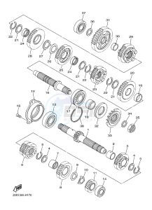 XJ6S 600 DIVERSION (S-TYPE) (36CC 36CE) drawing TRANSMISSION