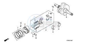 SH300AR9 Europe Direct - (ED / ABS SPC) drawing CRANKSHAFT/PISTON