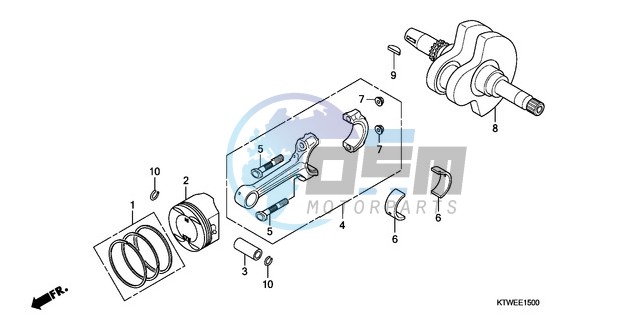 CRANKSHAFT/PISTON