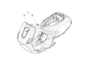 LX 125 4T 3V IGET NOABS E3-E4 (APAC) drawing Frame/bodywork