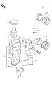 DF 140A drawing Crankshaft