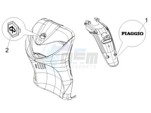 Liberty 200 4t Sport e3 drawing Plates - Emblems