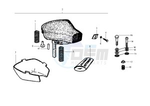 CIAO EURO2 50 drawing Saddle