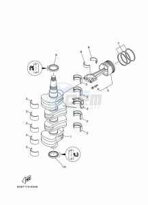 F80CEDX drawing CRANKSHAFT--PISTON