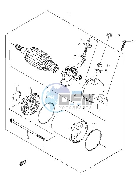 STARTING MOTOR