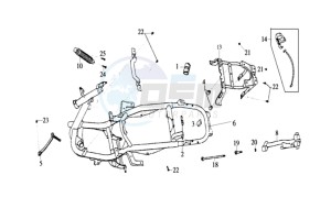 SHARK 50 E2 drawing FRAME