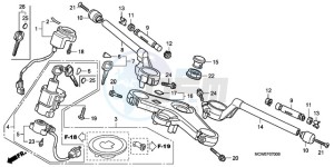 VFR8009 U / MME TWO drawing HANDLE PIPE/TOP BRIDGE