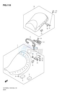 VLR1800 (E3-E28) drawing SEAT (VLR1800TL1 E33)