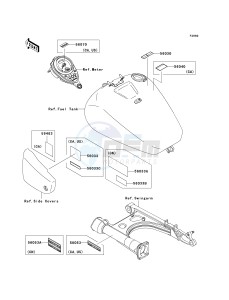 VN 1500 N [VULCAN 1500 CLASSIC] (N4) N4 drawing LABELS