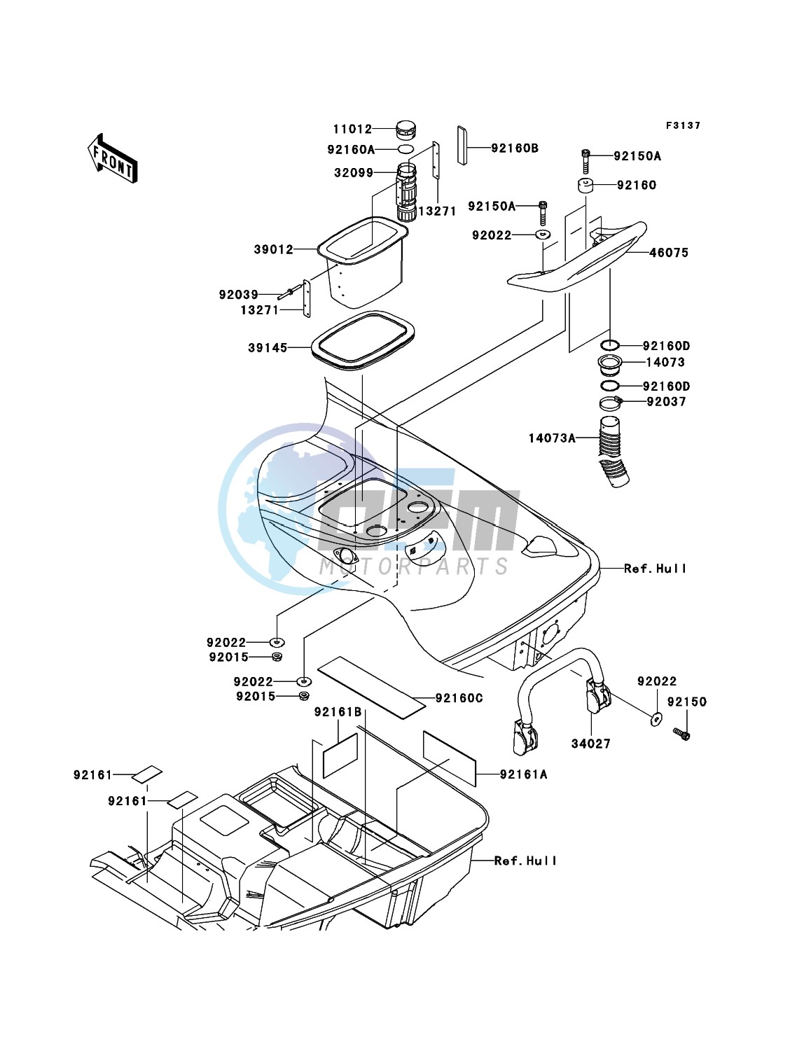 Hull Rear Fittings