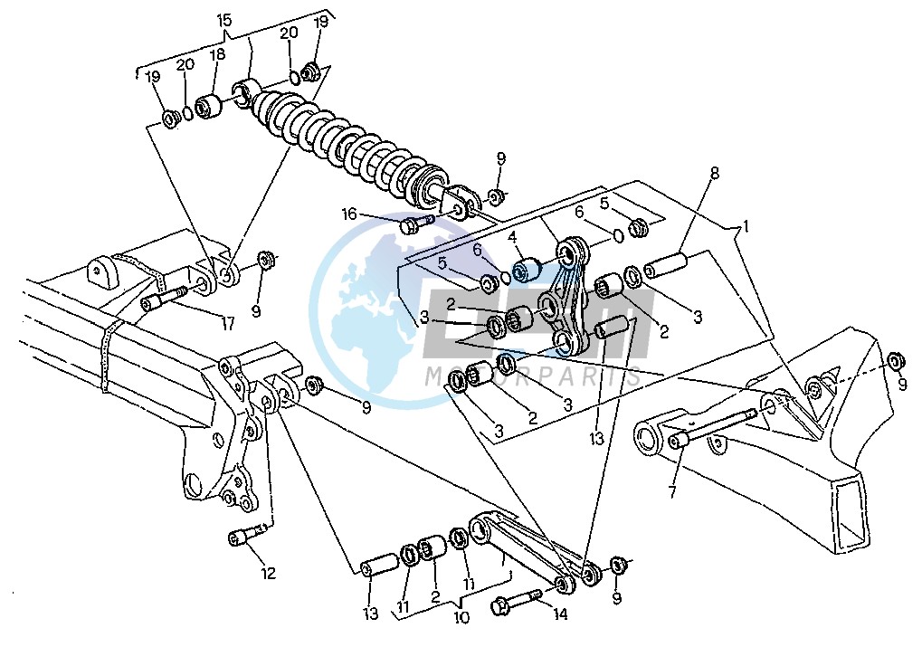 REAR SHOCK ABSORBER