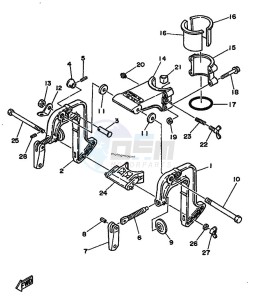 2B drawing FRONT-FAIRING-BRACKET