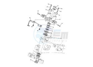 TDM 900 drawing STEERING