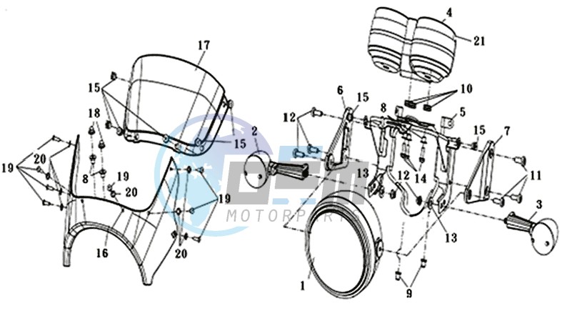 HEAD LIGHT ASSY