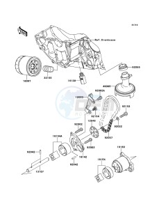 ER-6N ER650CBF GB XX (EU ME A(FRICA) drawing Oil Pump