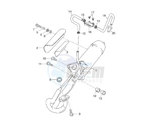 YN NEO'S EASY 50 drawing EXHAUST