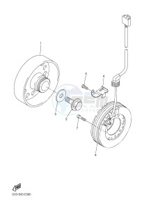 YZF-R6 600 R6 (2CXB 2CXC) drawing GENERATOR