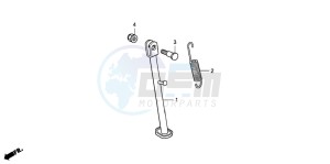 CRF100F drawing STAND