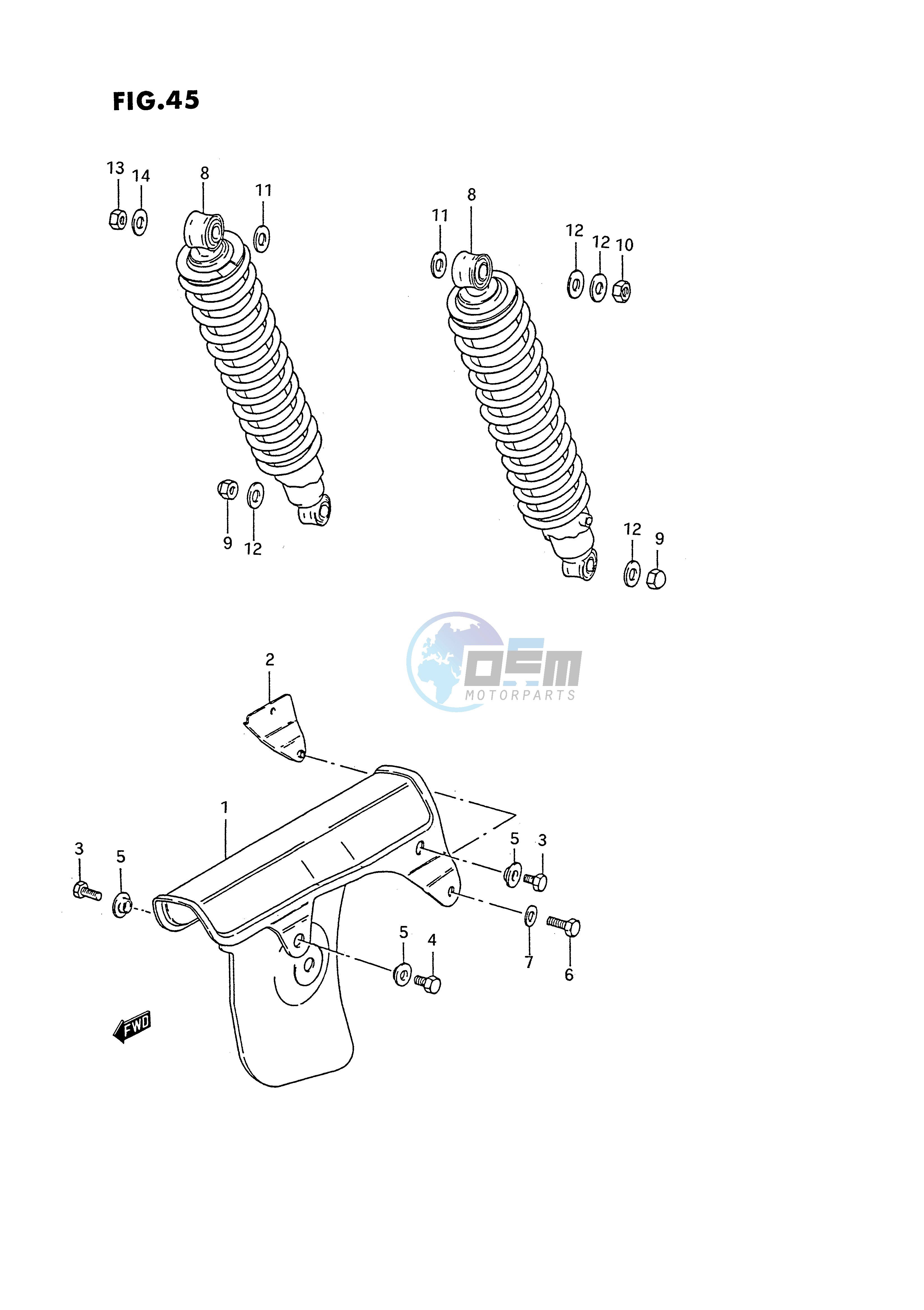 REAR SHOCK ABSORBER