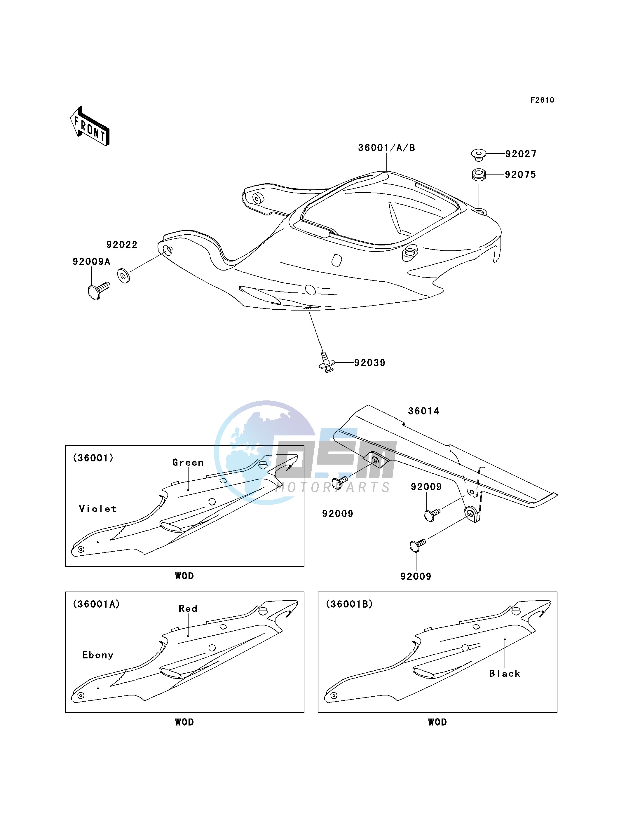 SIDE COVERS_CHAIN COVER-- ZX900-E1- -