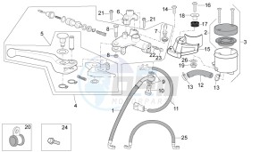 Tuono V4 1100 RR (USA-CND) USA-CND drawing Front master cilinder