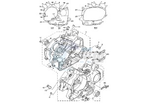 XVS A DRAG STAR CLASSIC 650 drawing CRANKCASE