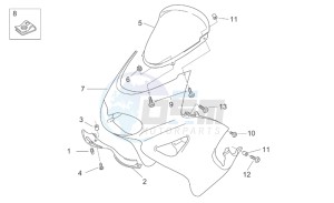 Pegaso 650 ie drawing Front body I