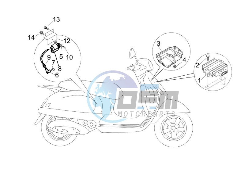 Voltage Regulators -ECU - H.T. Coil