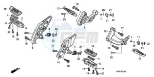 CB1300SA9 UK - (E / ABS BCT MKH MME TWO TY2) drawing STEP