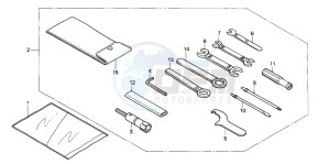 VF750CD drawing TOOLS