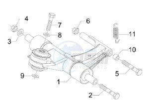 S 150 4T Vietnam drawing Swinging arm