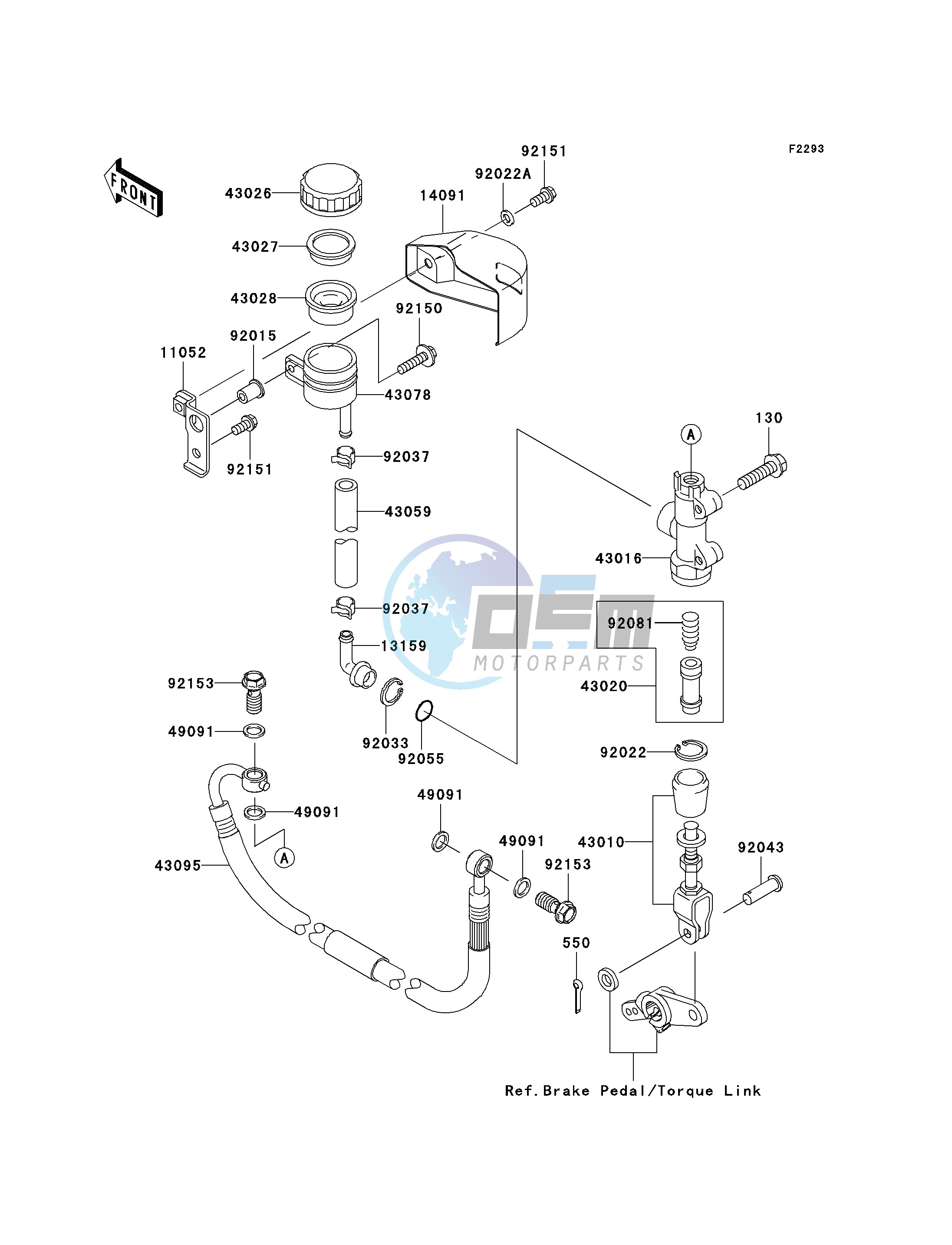 REAR MASTER CYLINDER