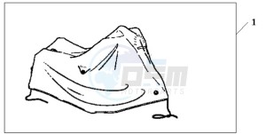 SH300A9 Europe Direct - (ED / ABS) drawing BODY COVER XL HONDA LOGO