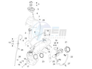 Liberty 125 iGet 4T 3V ie ABS (EMEA) drawing Fuel tank