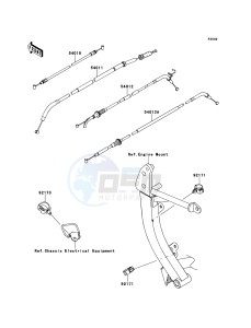 VERSYS_1000 KLZ1000ADF FR GB XX (EU ME A(FRICA) drawing Cables