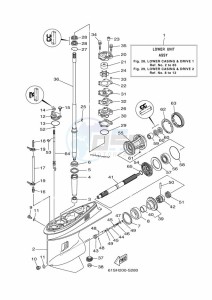 FT50CET drawing PROPELLER-HOUSING-AND-TRANSMISSION-1