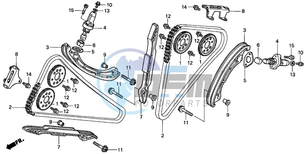 CAM CHAIN/TENSIONER