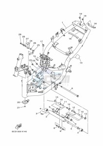 MWS125-C TRICITY 125 (BCS1) drawing FRAME